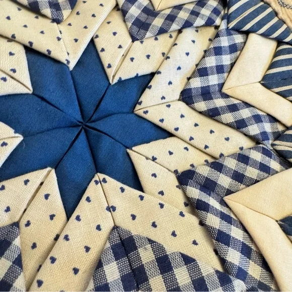 Retro 70s Quilted Hippie Shoulder Bag Vegan Handbag Boho Cottagecore Wood detail - Picture 7 of 16